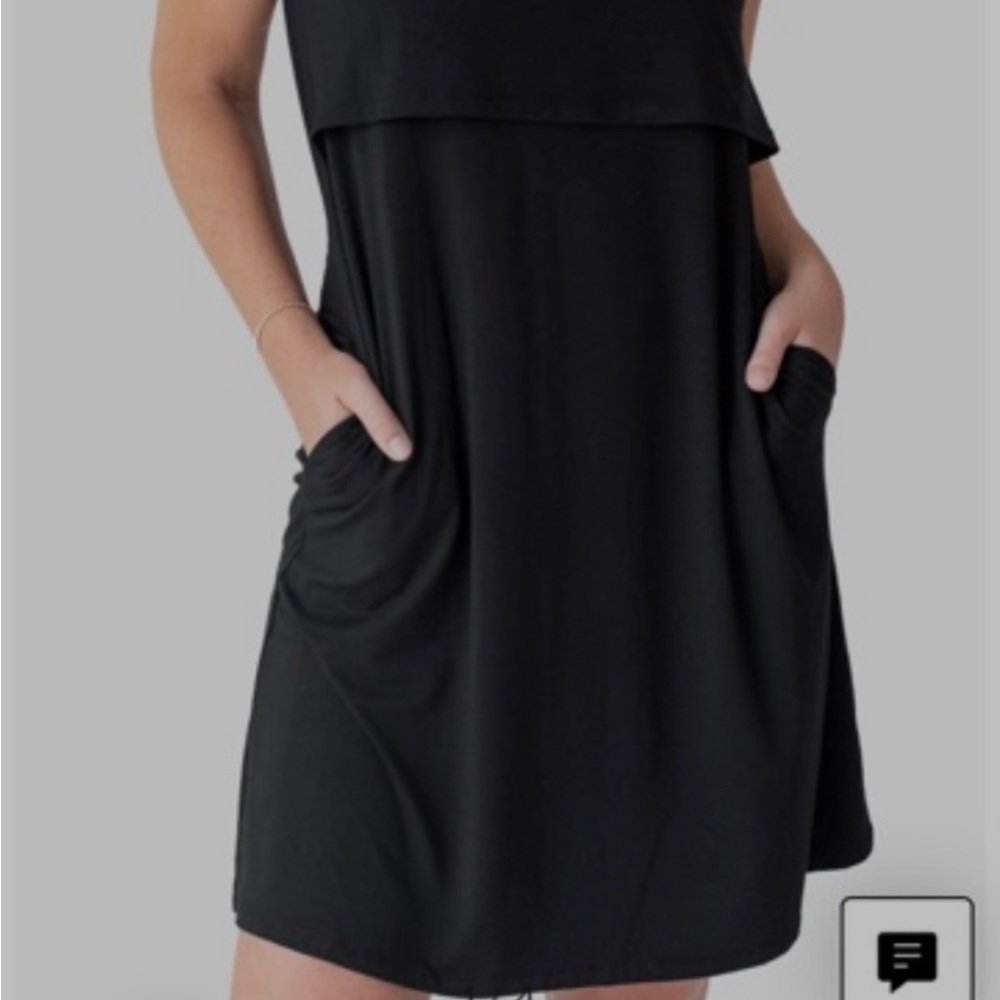 NWT Kindred bravery Eleanora bamboo maternity dress and nursing cover bundle - Picture 2 of 9